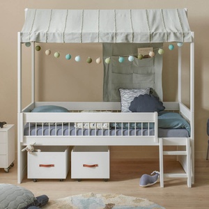 Panel trasero-bolsillos cama ESSENCE Lifetime blue sage