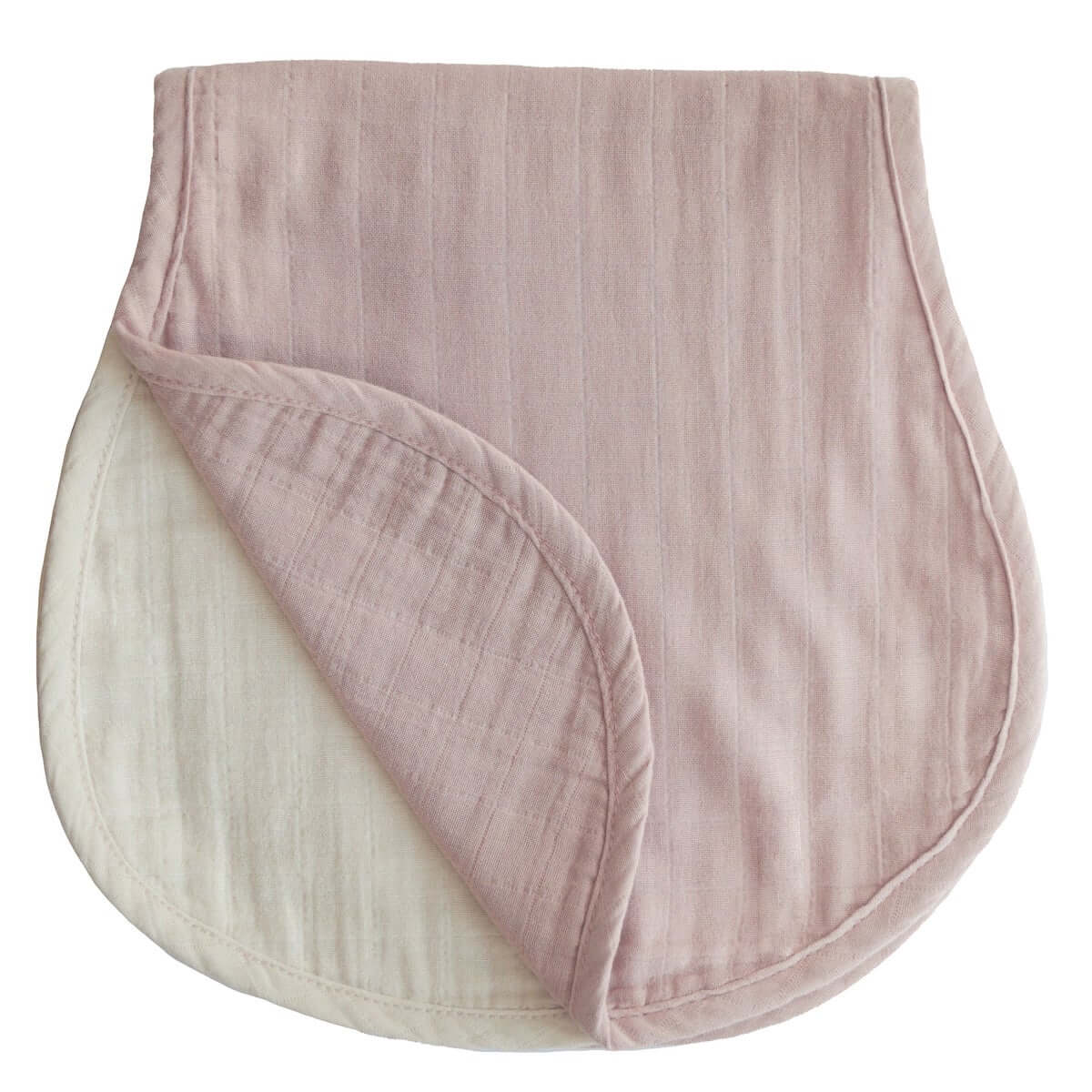 Paño eructar 2uds Mushie Blush-Fog