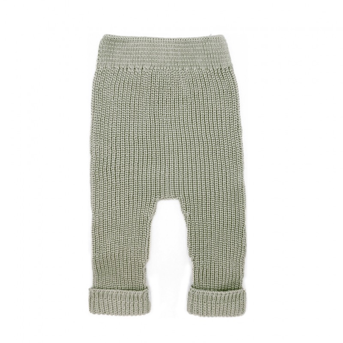 Pantalón bebé 0-1m TRICOT Babyshower canalé dune
