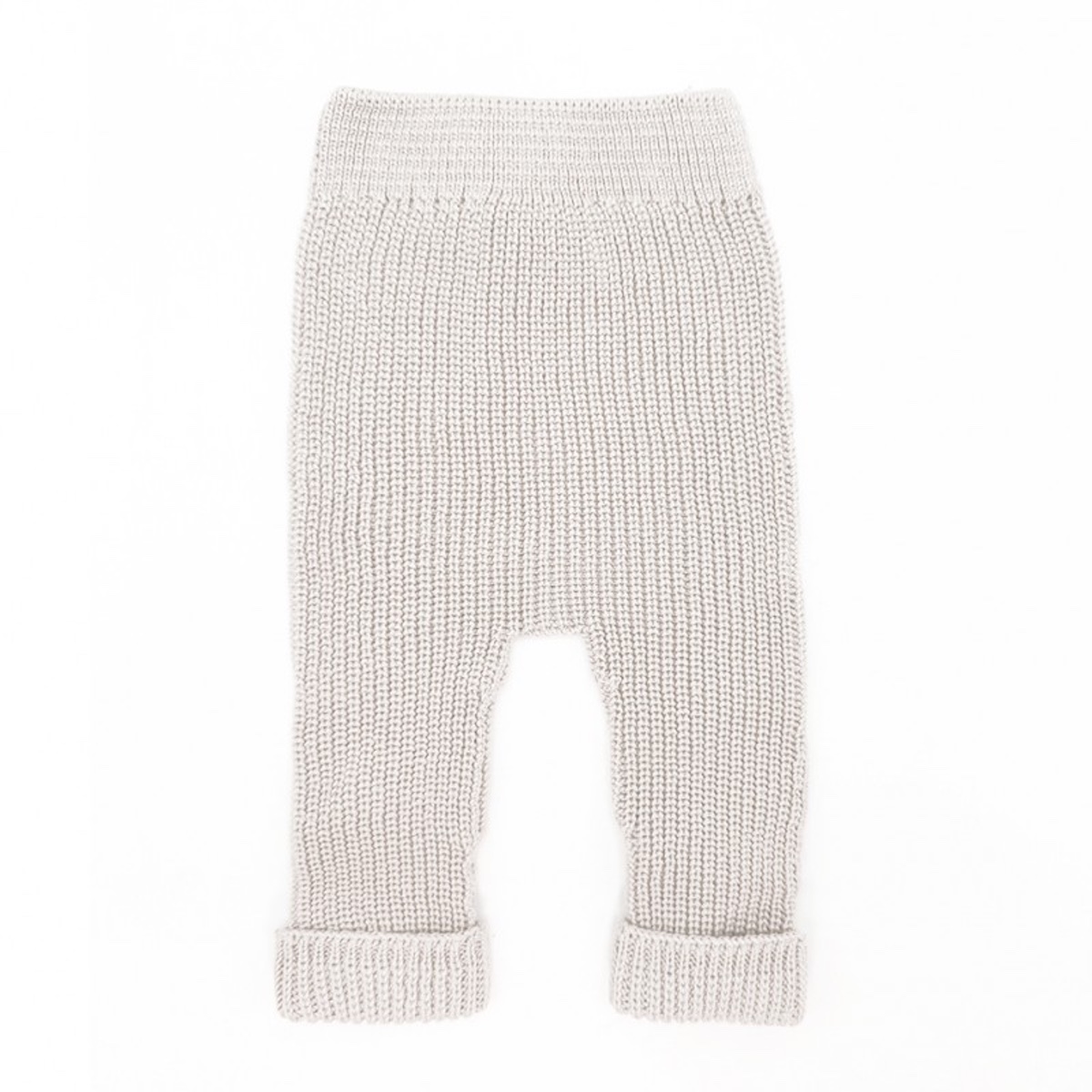 Pantalón bebé 1-3m TRICOT Babyshower canalé ivory