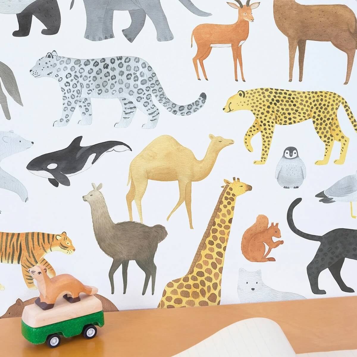 Papel pintado Animales LIVING EARTH Lilipinso