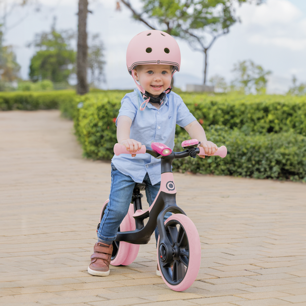 Patinete Go Bike Elite Duo Globber pastel pink