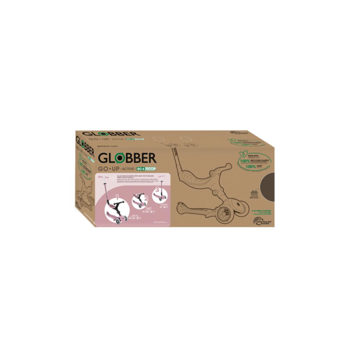 Patinete GO•UP ACTIVE LIGHTS Ecologic Globber berry