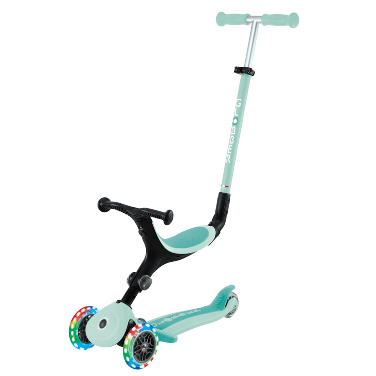Patinete GO•UP ACTIVE LIGHTS Globber menta