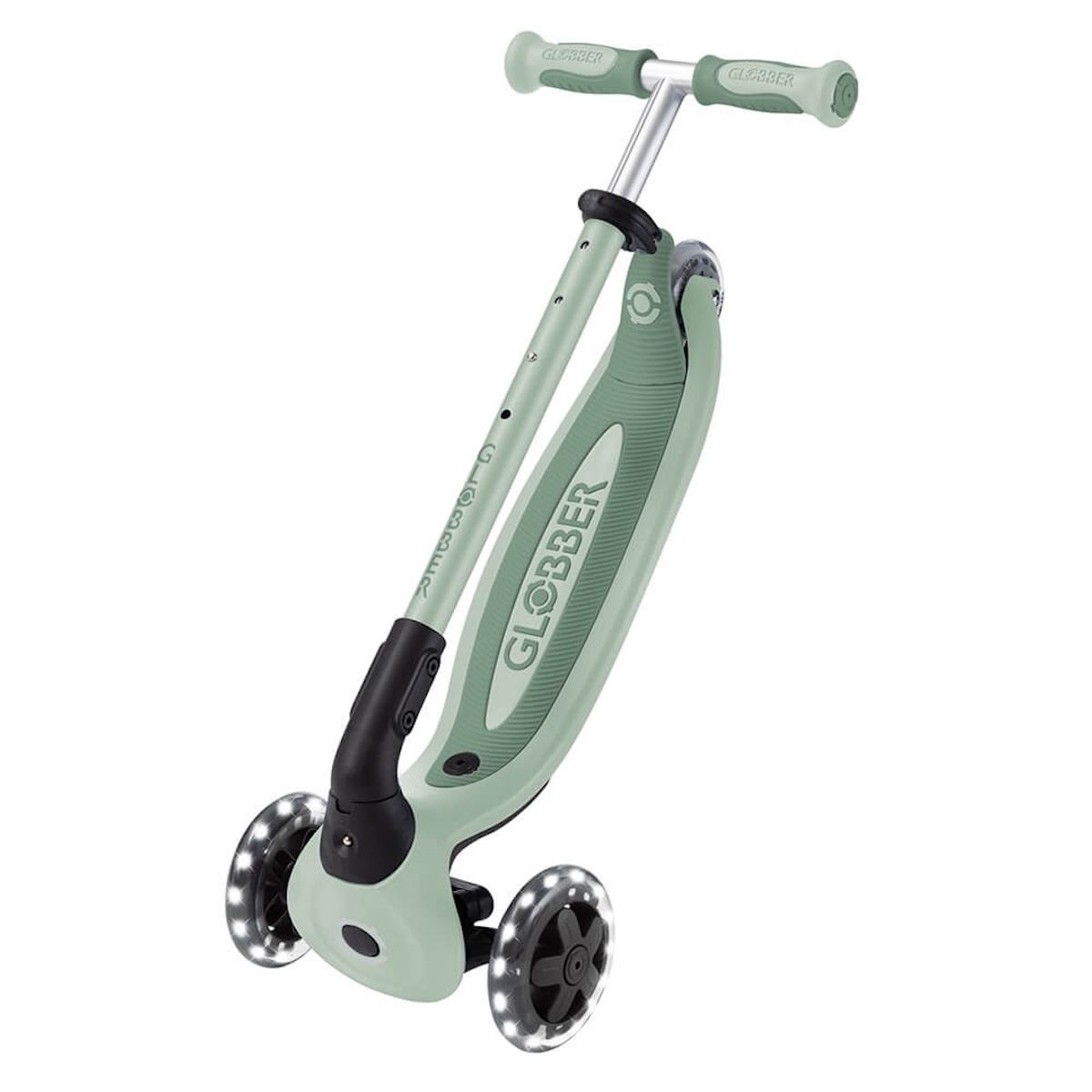 Patinete GO UP BABY LIGHTS 360 Globber olive