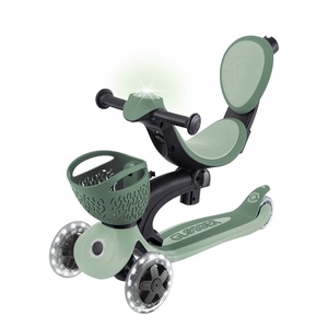 Patinete GO UP BABY LIGHTS 360 Globber olive