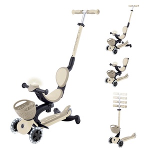 Patinete GO UP BABY LIGHTS 360 Globber taupe