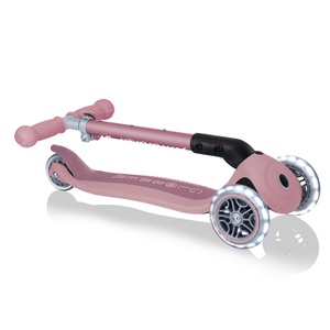 Patinete JUNIOR FOLDABLE LIGHTS Eco Globber berry
