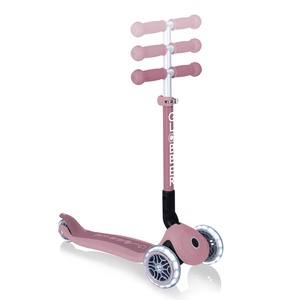Patinete JUNIOR FOLDABLE LIGHTS Eco Globber berry