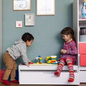 Pedestal con cajón DESTYLE de Breuyn tintado en blanco