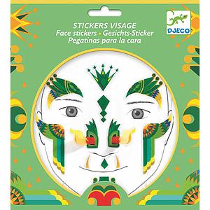 Pegatinas cara DRAGÓN Djeco