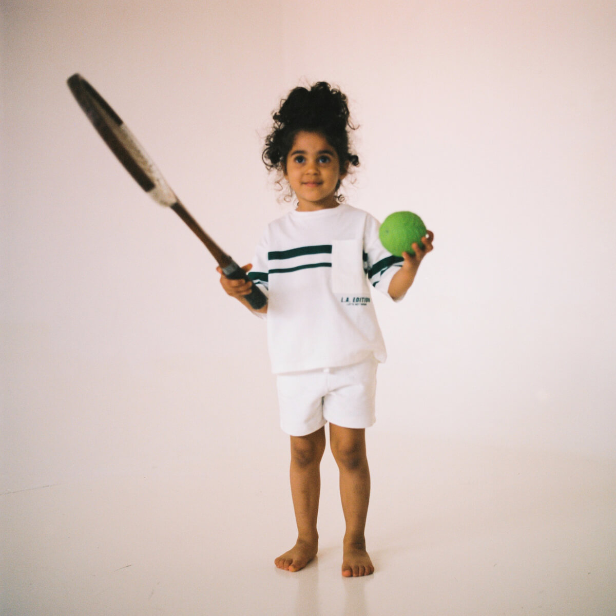 Pelota mordedor SPORTY BALLS Oli and Carol Col verde