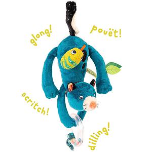 Peluche actividades colgante Pantera Zimba DANS LA JUNGLE Moulin Roty