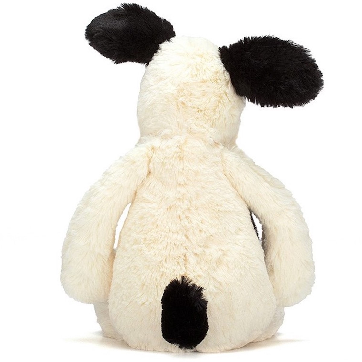 Peluche cachorro 31cm BASHFUL Jellycat crema-negro