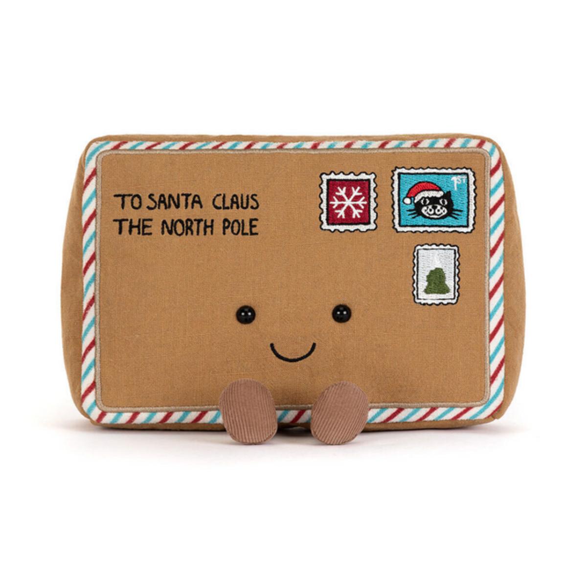 Peluche carta a Santa Claus AMUSEABLES Jellycat
