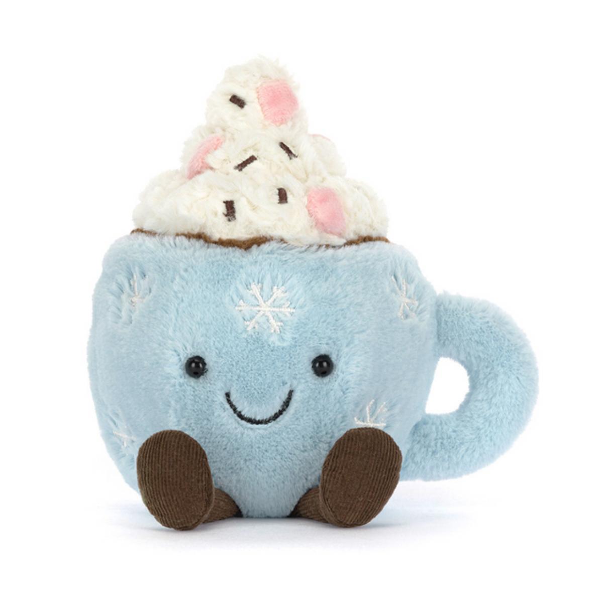 Peluche chocolate caliente con nubes AMUSEABLES Jellycat