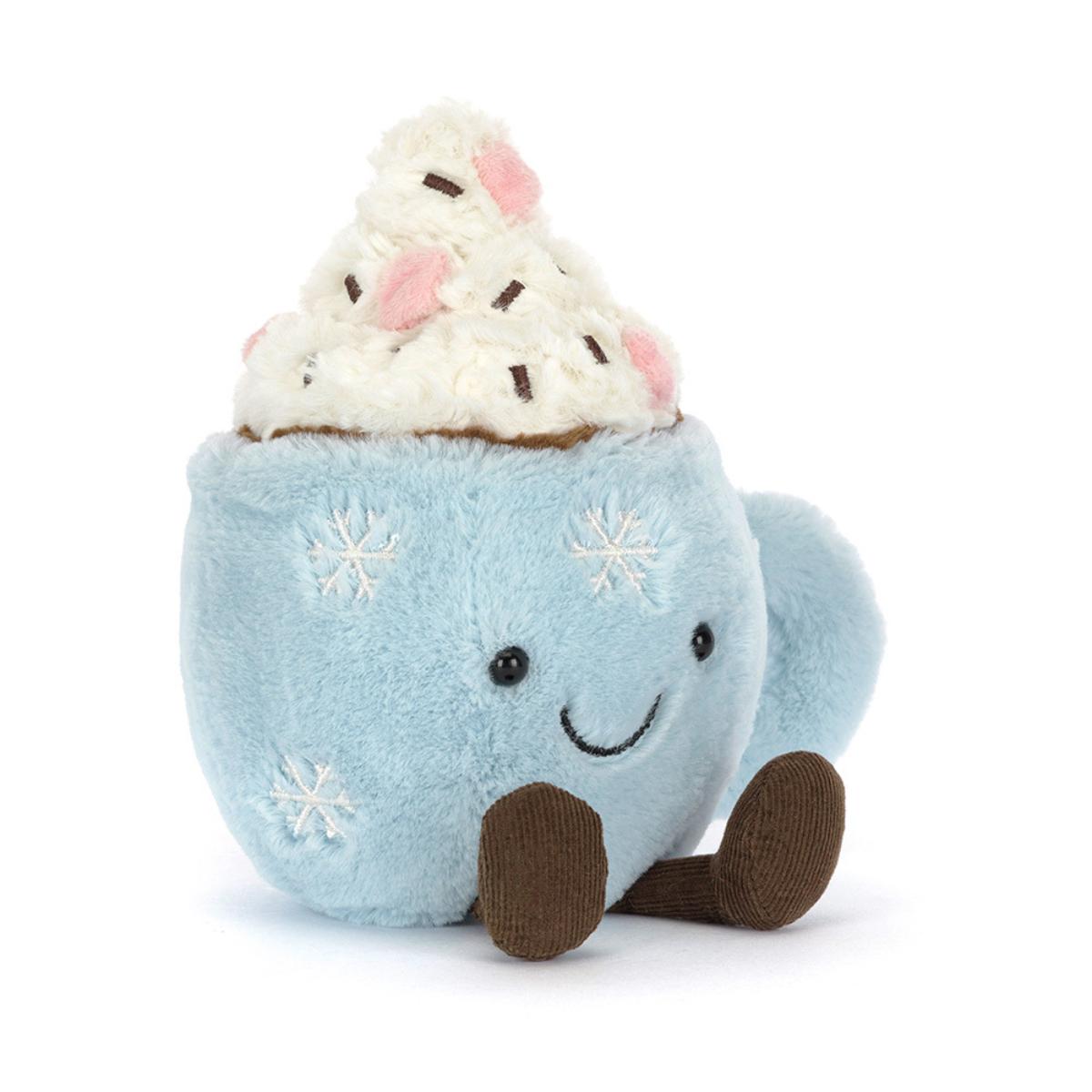 Peluche chocolate caliente con nubes AMUSEABLES Jellycat