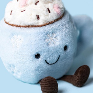 Peluche chocolate caliente con nubes AMUSEABLES Jellycat
