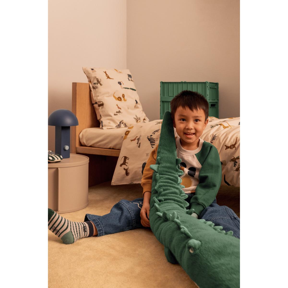 Peluche cocodrilo BRAYDEN CARLOS Liewood Teddy garden green