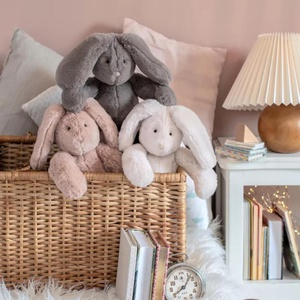 Peluche conejo 32cm LOUISON Moulin Roty rosa