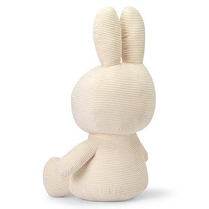Peluche conejo 70cm MIFFY SITTING Bon Ton Toys pana crema