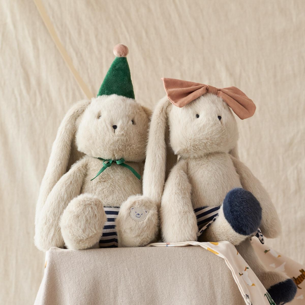 Peluche conejo BERTRAND Celebration Liewood mist-blue stripe mix