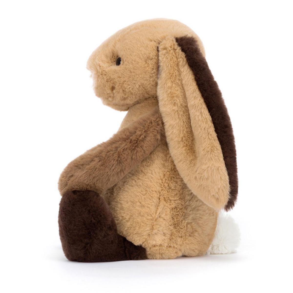 Peluche conejo Patchwork BASHFUL Jellycat brown