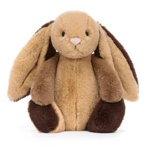 Peluche conejo Patchwork BASHFUL Jellycat brown