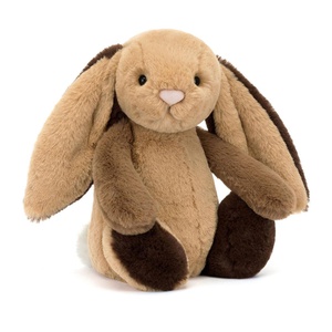 Peluche conejo Patchwork BASHFUL Jellycat brown