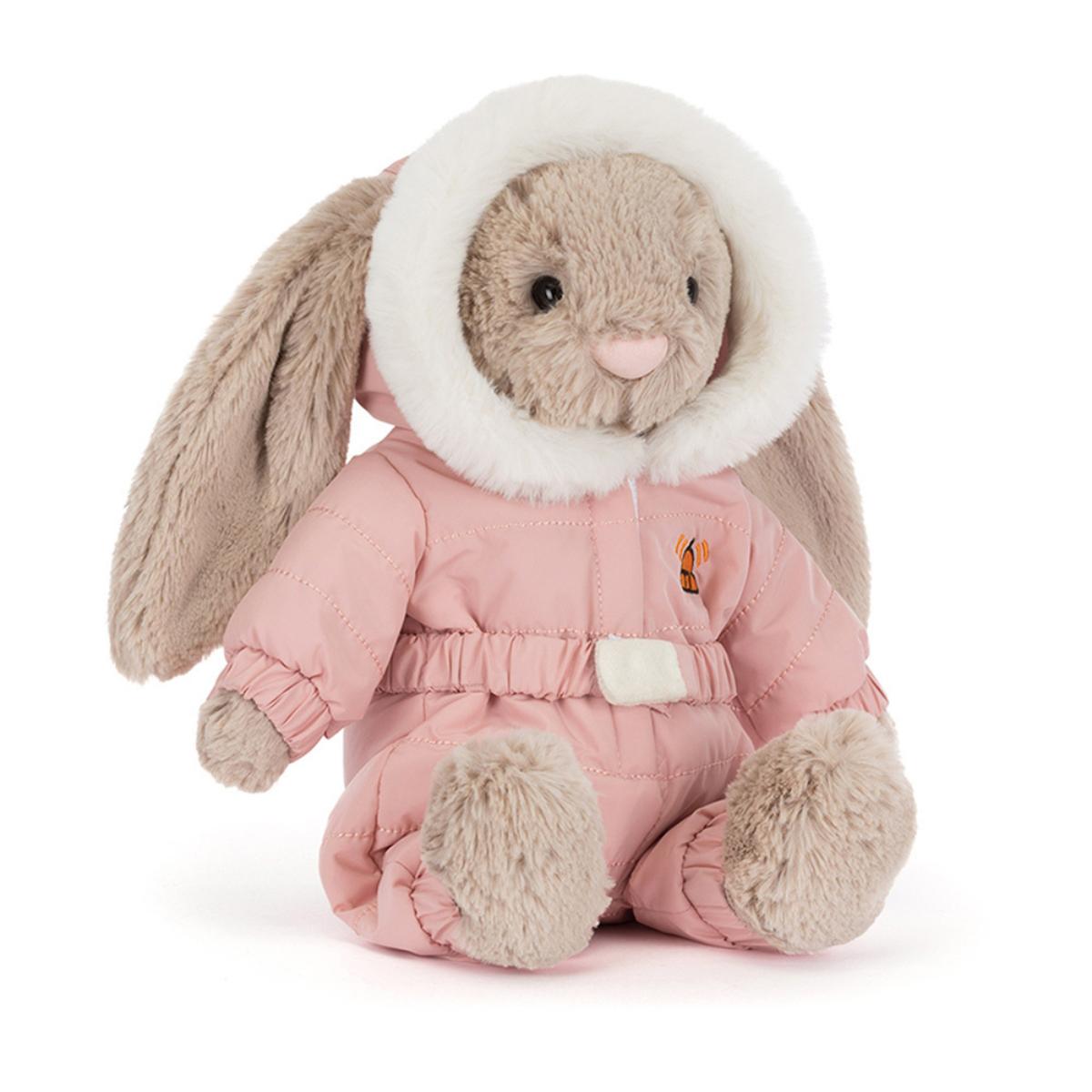 Peluche conejo traje de nieve BASHFUL Jellycat