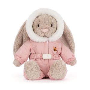 Peluche conejo traje de nieve BASHFUL Jellycat
