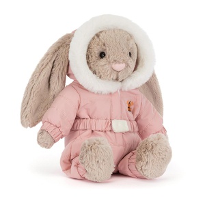 Peluche conejo traje de nieve BASHFUL Jellycat