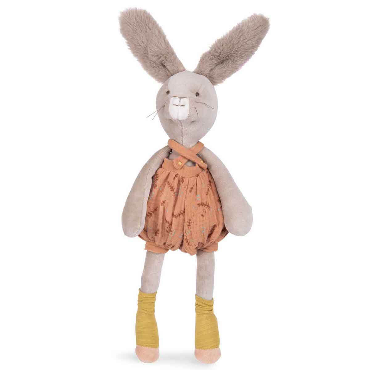 Peluche conejo TROIS PETITS LAPINS Moulin Roty argile