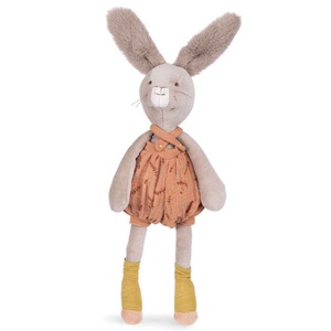 Peluche conejo TROIS PETITS LAPINS Moulin Roty argile
