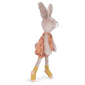 Peluche conejo TROIS PETITS LAPINS Moulin Roty argile