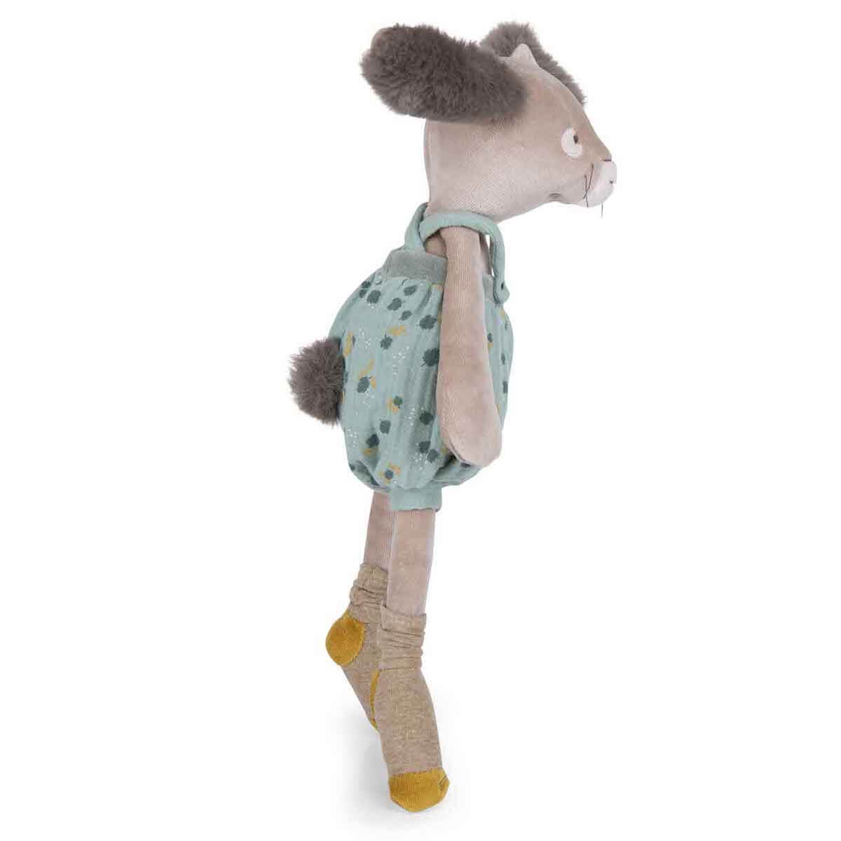 Peluche conejo TROIS PETITS LAPINS Moulin Roty sauge