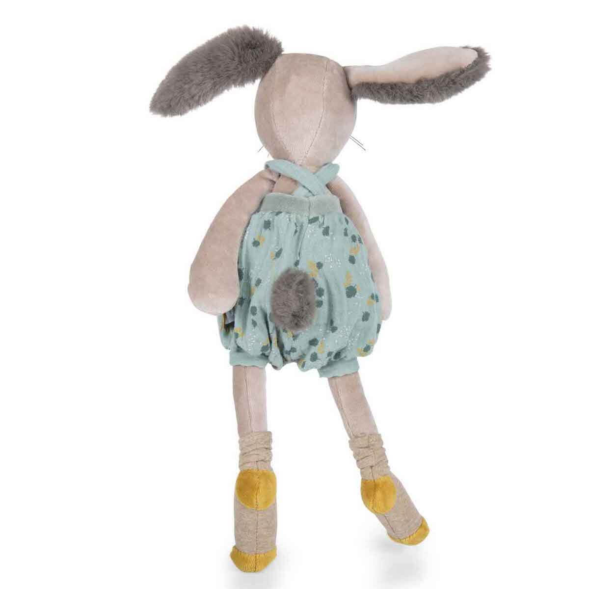 Peluche conejo TROIS PETITS LAPINS Moulin Roty sauge