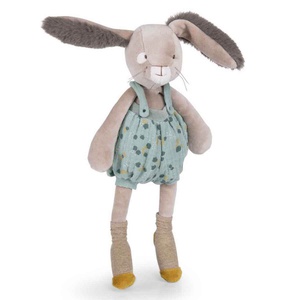 Peluche conejo TROIS PETITS LAPINS Moulin Roty sauge