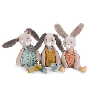 Peluche conejo TROIS PETITS LAPINS Moulin Roty sauge
