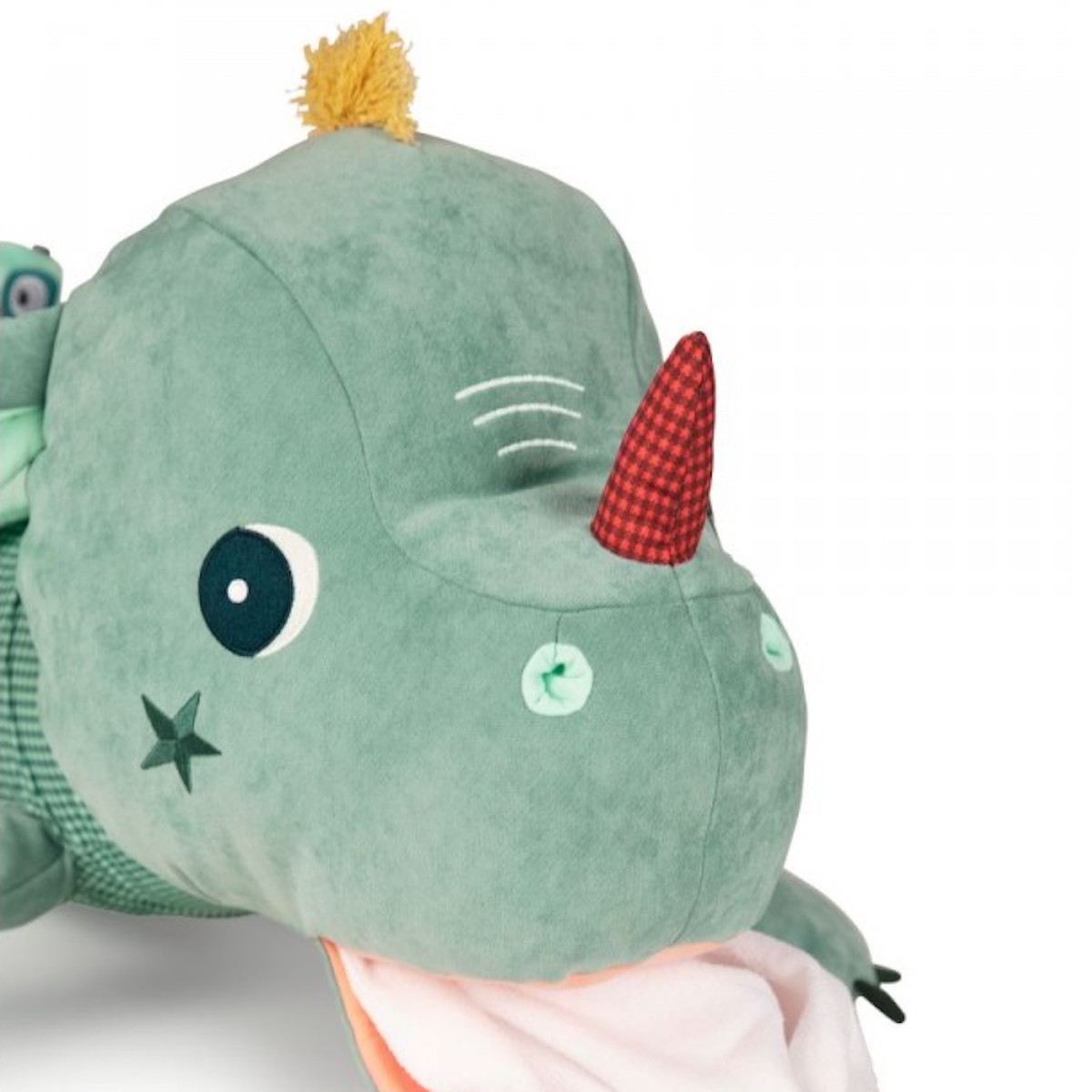 Peluche gigante guarda-secretos Dragón JOE Lilliputiens