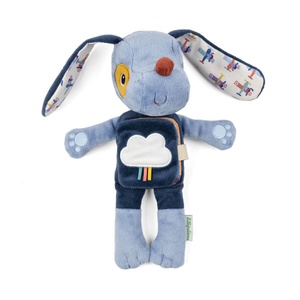 Peluche libro fosforescente perro JULES Lilliputiens