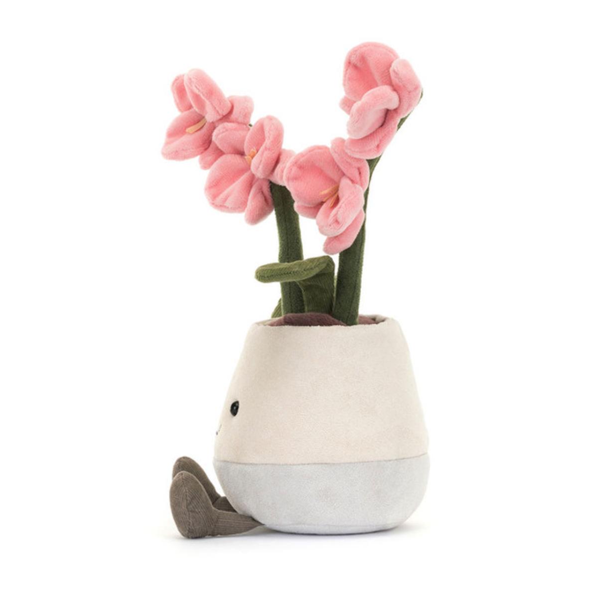 Peluche maceta orquídea rosa AMUSEABLES Jellycat