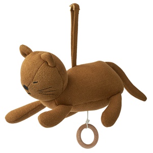 Peluche musical ANGELA  Liewood  Cat golden caramel mix