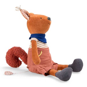 Peluche musical ardilla POMME DES BOIS Moulin Roty
