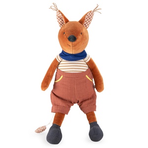 Peluche musical ardilla POMME DES BOIS Moulin Roty