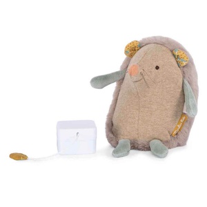 Peluche musical erizo TROIS PETITS LAPINS Moulin Roty