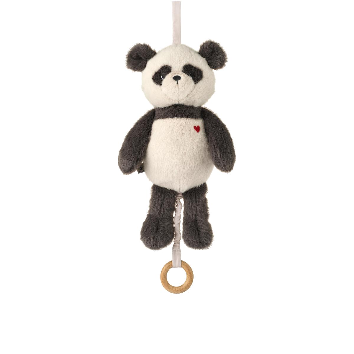 Peluche musical MAKENNA Liewood Panda sandy-dark grey