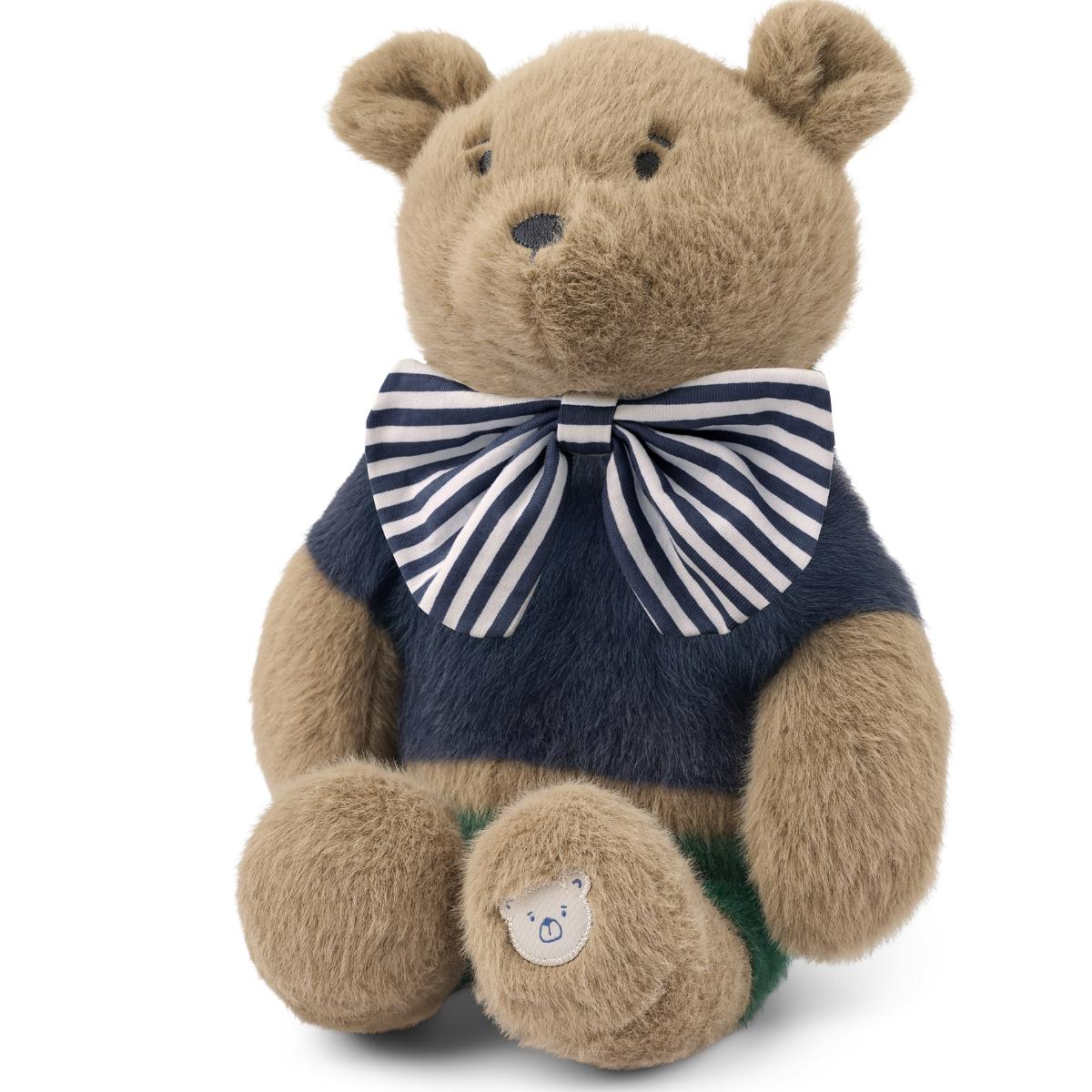 Peluche oso HUBERT Celebration Liewood Teddy dune-blue stripe mix
