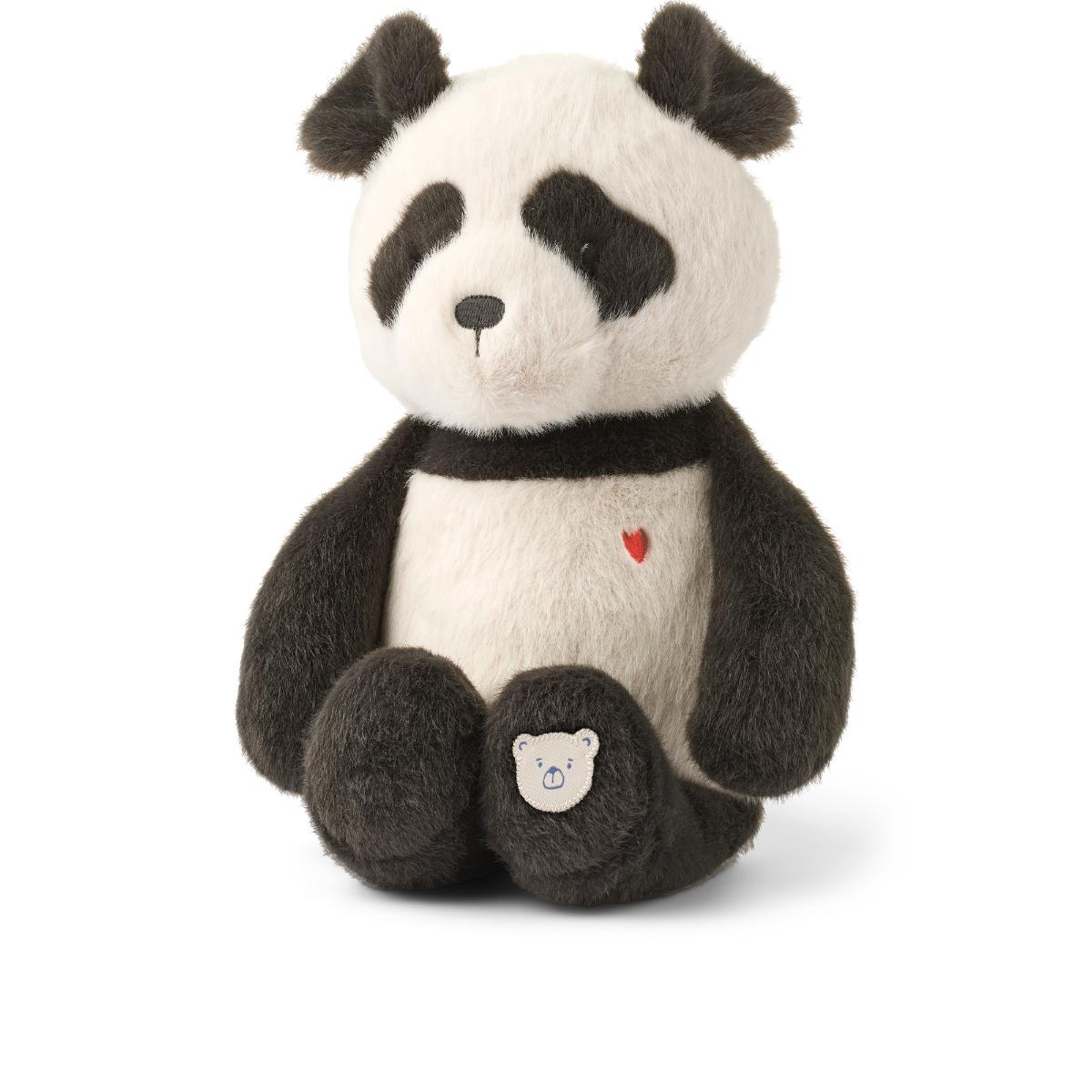 Peluche panda BERTO Liewood Teddy sandy-dark grey