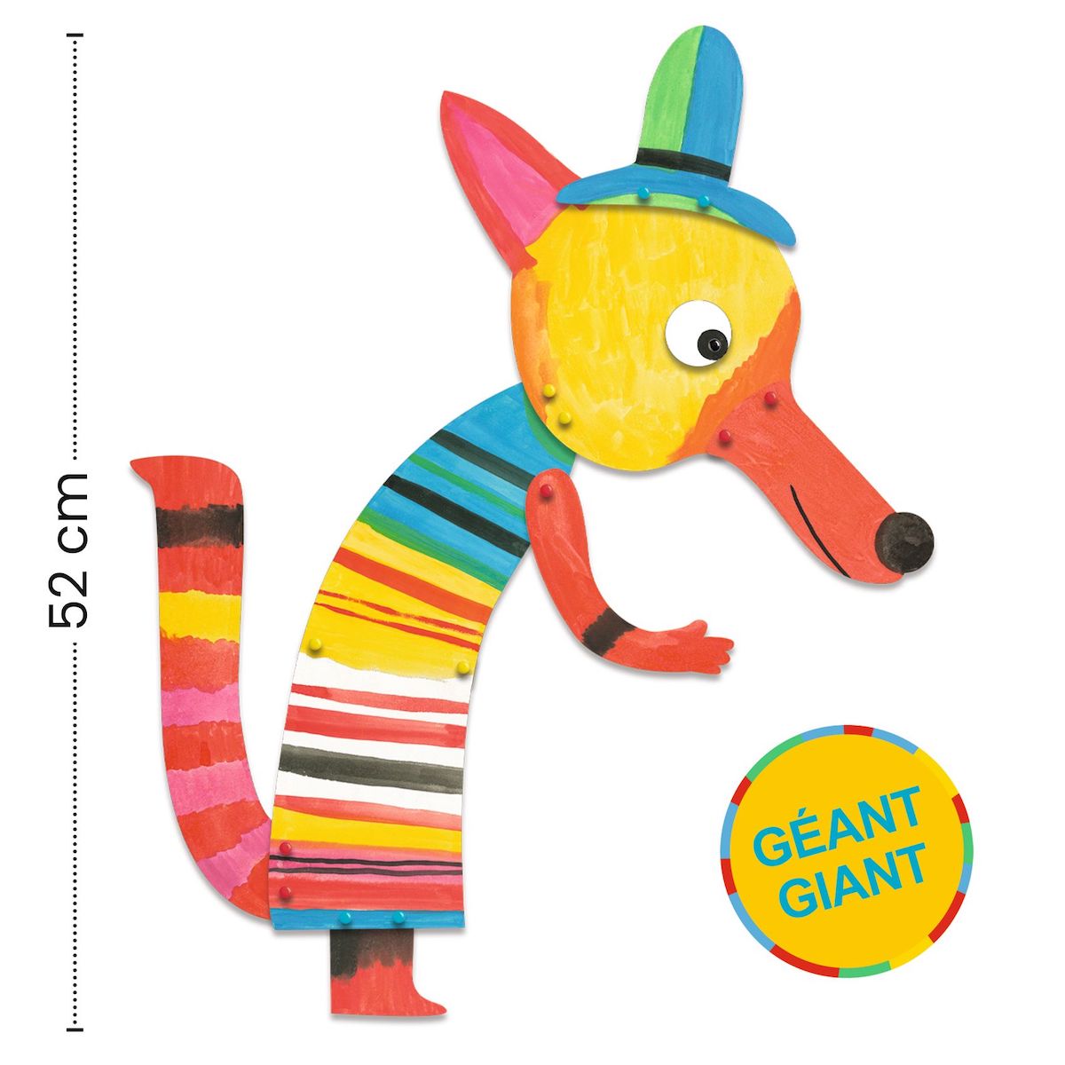 Pintar LA FAMILLE RENARD Djeco